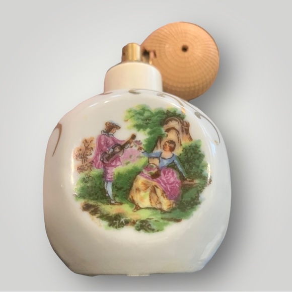 Vintage RARE Irice Hand Painted Perfume Bottle - Picture 4 of 12